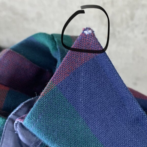 Vintage Shirt Plaid Size XL Mens Button up Winterweights by Van Heusen - Picture 5 of 7